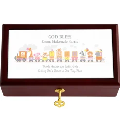Name Train Keepsake Box