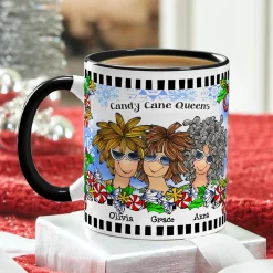 Name Your Sisterhood Christmas Greeting Mug by Suzy Toronto