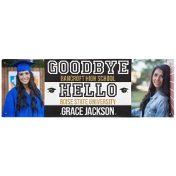 New Beginnings Graduation Photo Banner