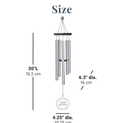 No Longer By My Side Pet Memorial Wind Chime