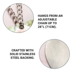 On This Day Photo Coordinates Photo Pendant