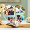 Our Family Memories Wood Heart