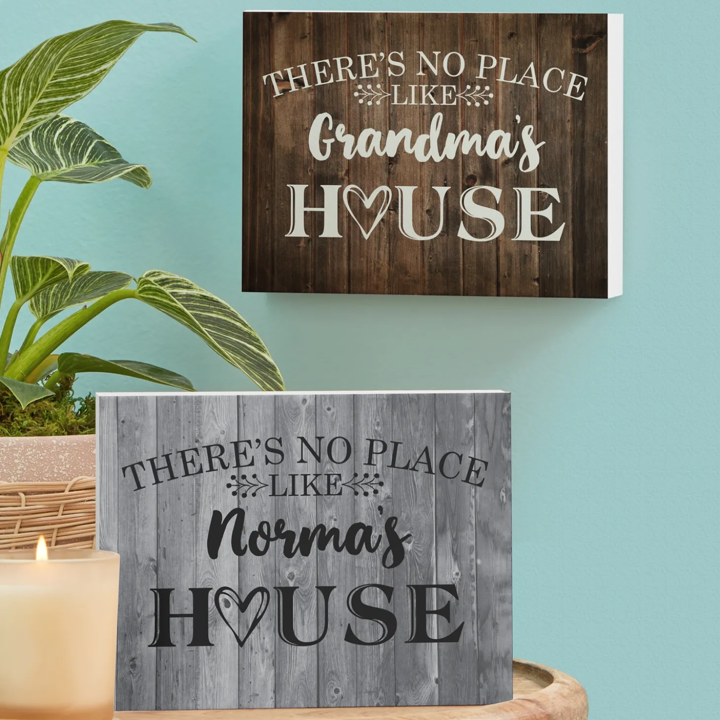 Our Favorite Place Wood Block