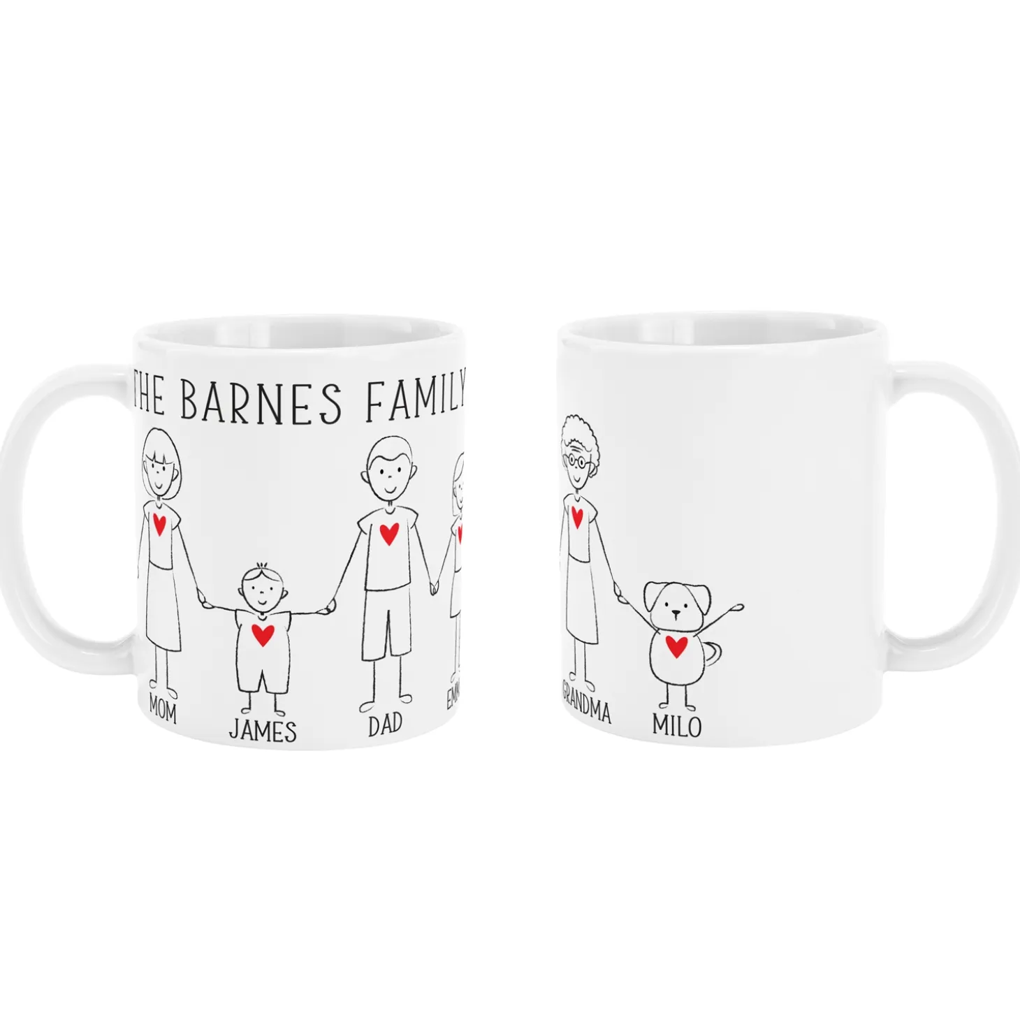 Our Hearts Are Full Mug