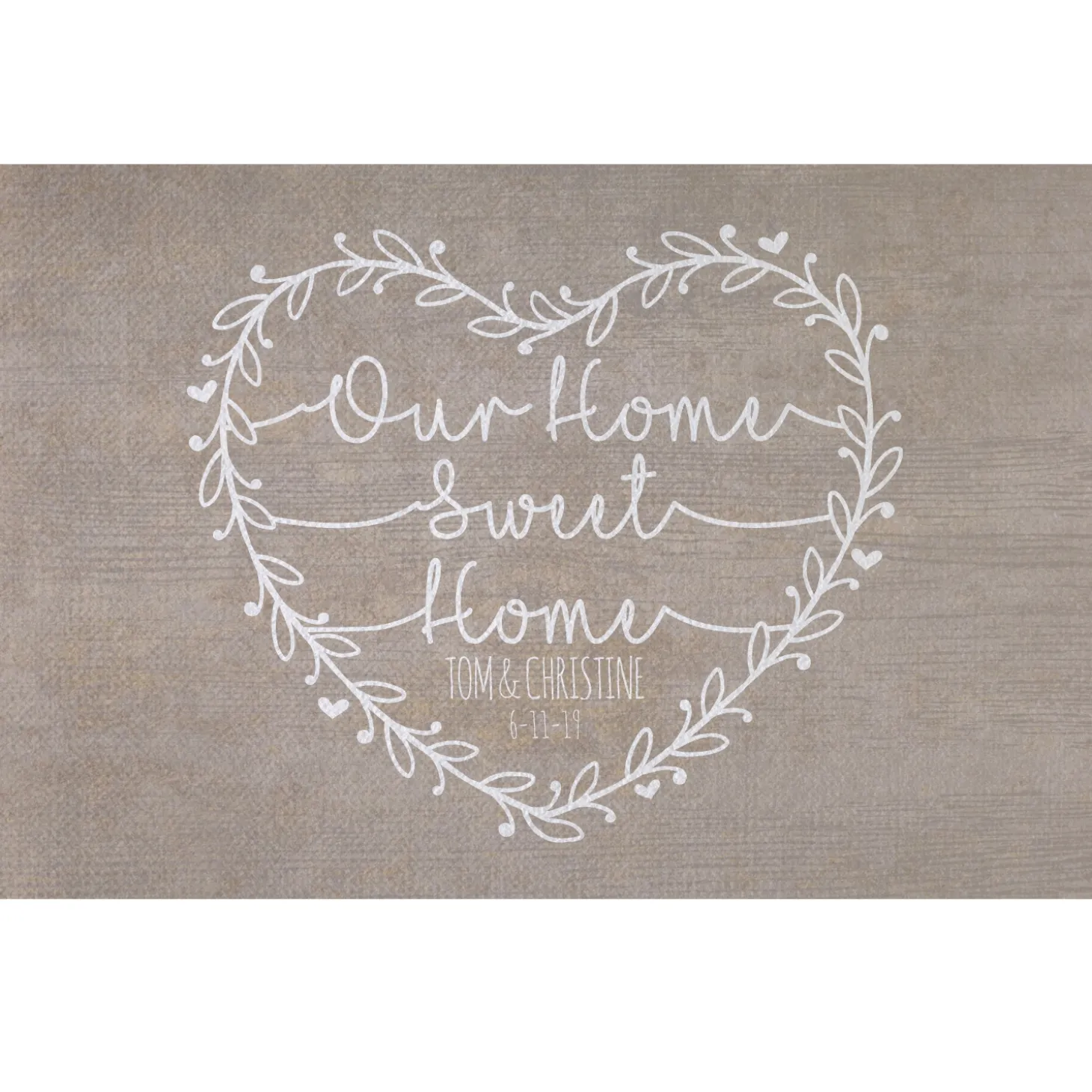 Our Home Sweet Home Doormat