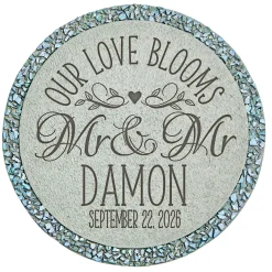 Our Love Blooms Garden Stone