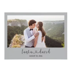 Our Love Connects Us Photo Wood Block