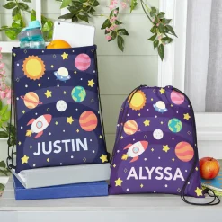 Outer Space Drawstring Bag