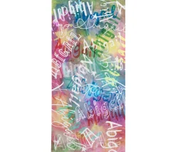 Paint Splatter Beach Towel