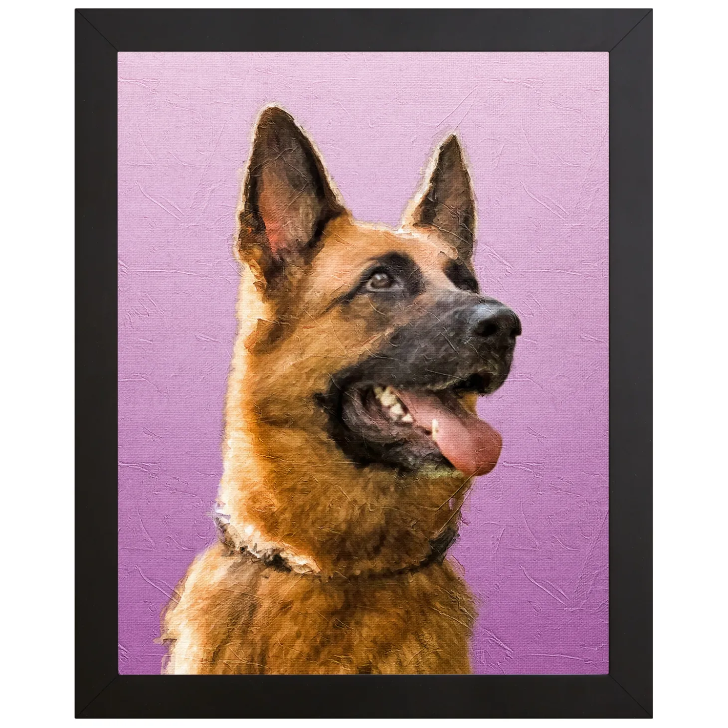 Palette Knife Pet Portrait