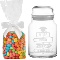 Path To Success Glass Treat Jar