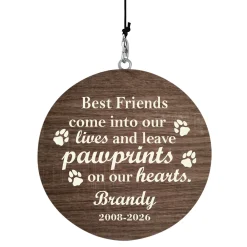 Pawprints in Heaven 30 inch Wind Chime