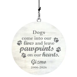 Pawprints in Heaven 30 inch Wind Chime