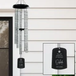 Pawprints of Love Memorial Sonnet 44 inch Wind Chime