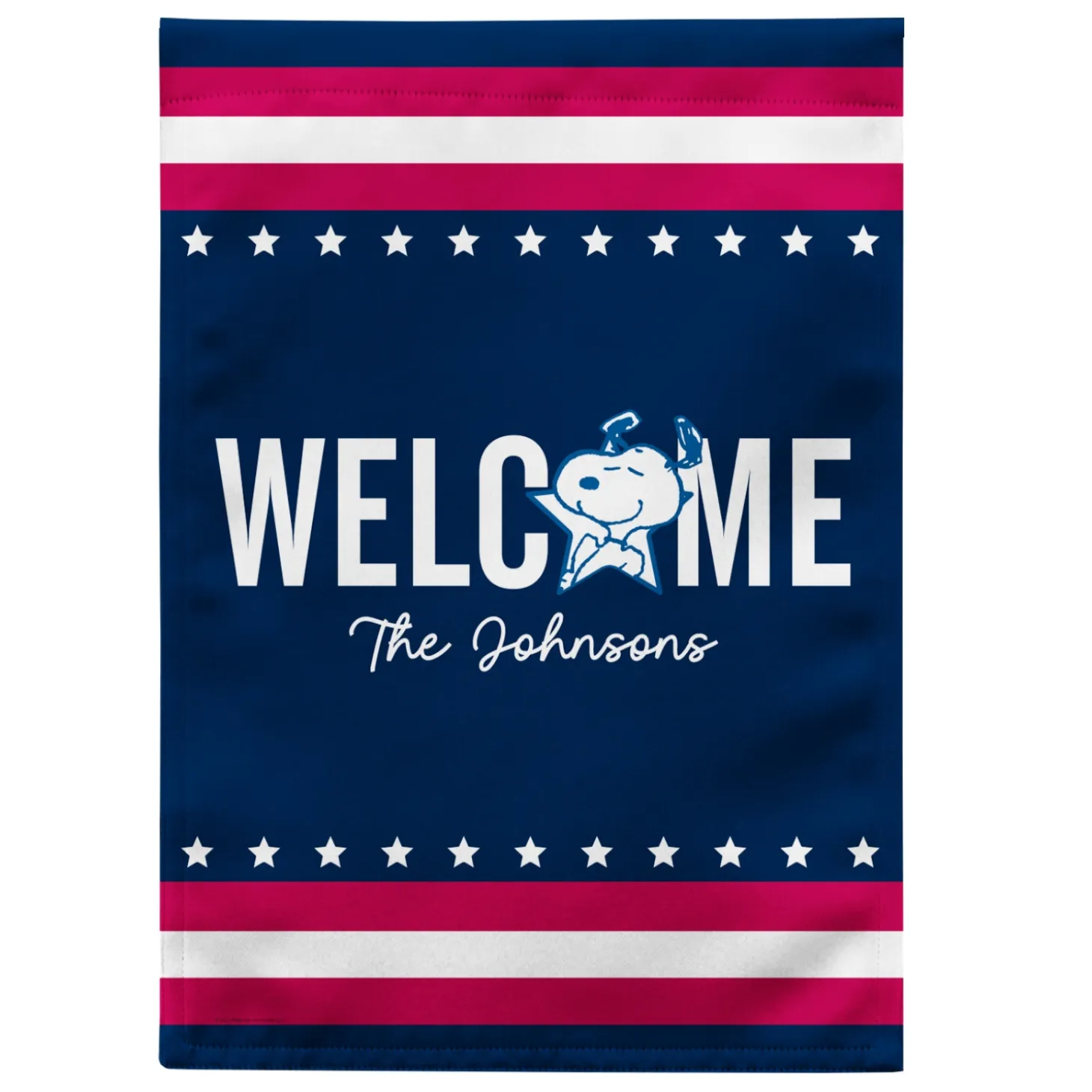 PEANUTS® American Welcome Snoopy™ Garden Flag