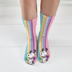 PEANUTS® Easter Snoopy™ Stripes Socks