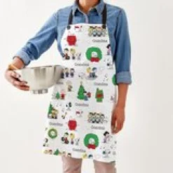 PEANUTS® Holiday Mixed Print Apron