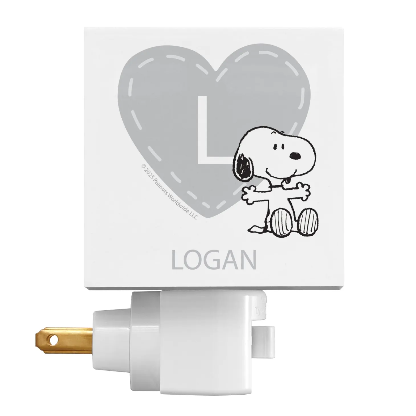 PEANUTS® Love Heart Night Light