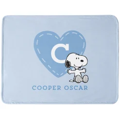 PEANUTS® Love Heart Plush Baby Blanket