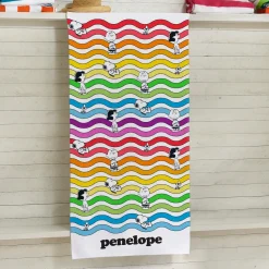 PEANUTS® Rainbow Friends Beach Towel
