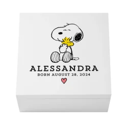 PEANUTS® Snoopy™ and Woodstock Baby Keepsake Box