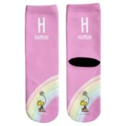 PEANUTS® Snoopy™ & Woodstock Rainbow Socks