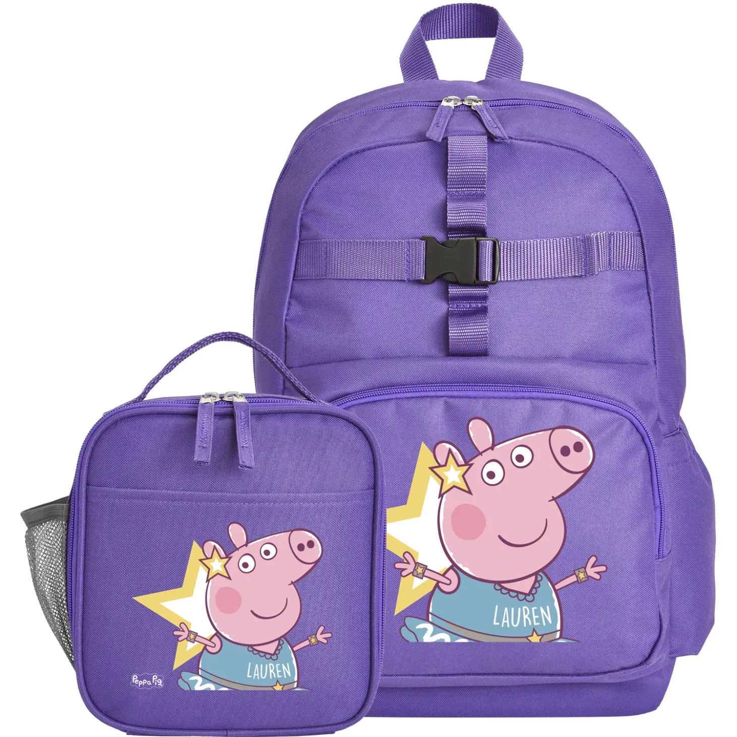 Peppa Pig Dance Like Nobody's Watching Backpack & Lunch Box