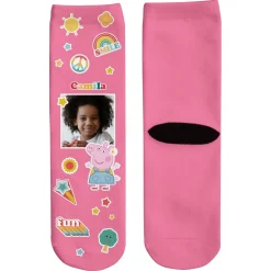 Peppa Pig Fun Photo Socks