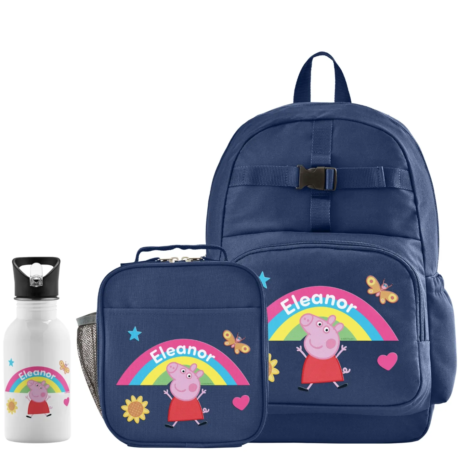 Peppa Pig Rainbow Fun Backpack Collection