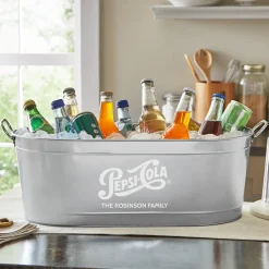 Pepsi® Vintage Logo Beverage Tub
