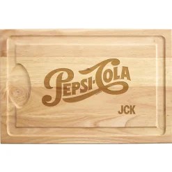 Pepsi® Vintage Logo Maple Wood Cutting Board