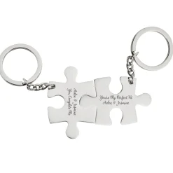 Perfect Fit Puzzle Keychain Set