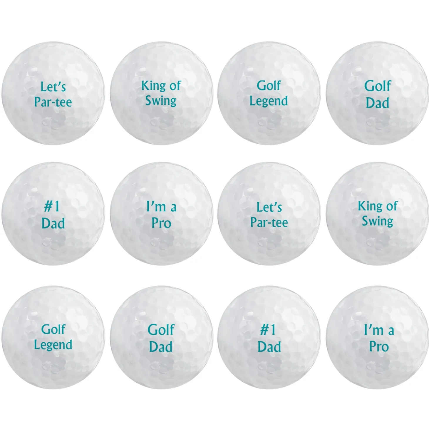 Personalized Golf Ball Sets