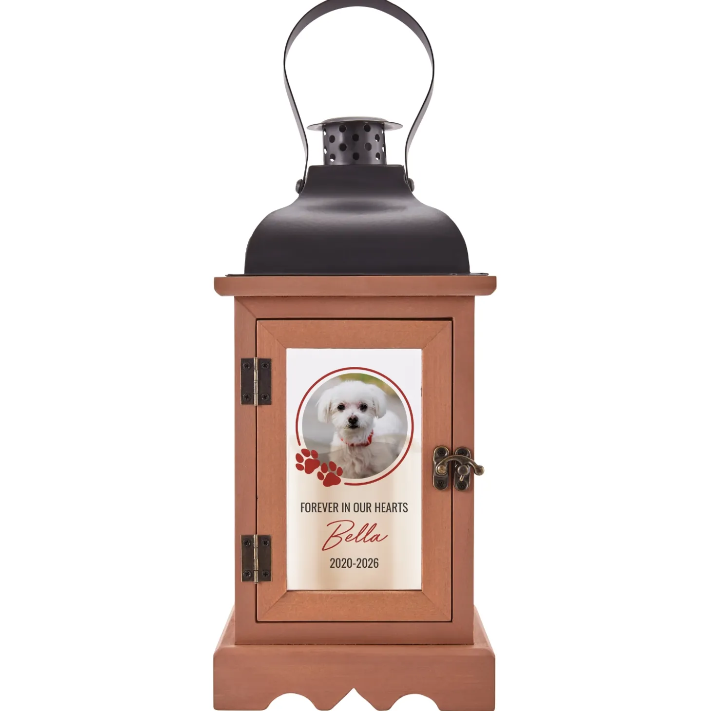 Pet Remembrance Photo Memorial Lantern