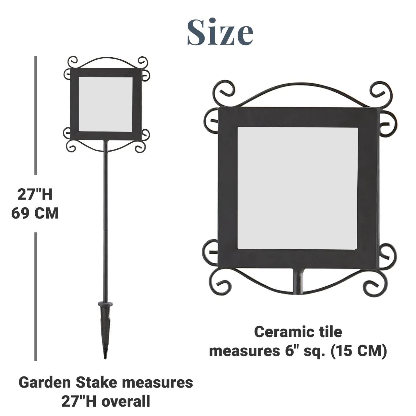 Pet Silhouette Memorial Garden Stake
