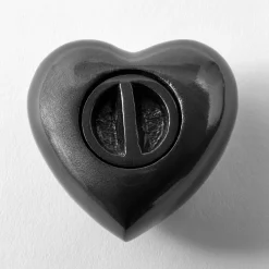 Pet Silhouette Memorial Heart Keepsake Urn