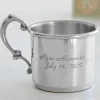 Pewter Keepsake Baby Cup