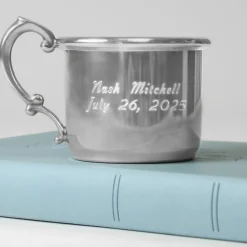 Pewter Keepsake Baby Cup