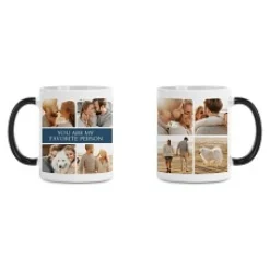 Photo Collage Color Changing Mug