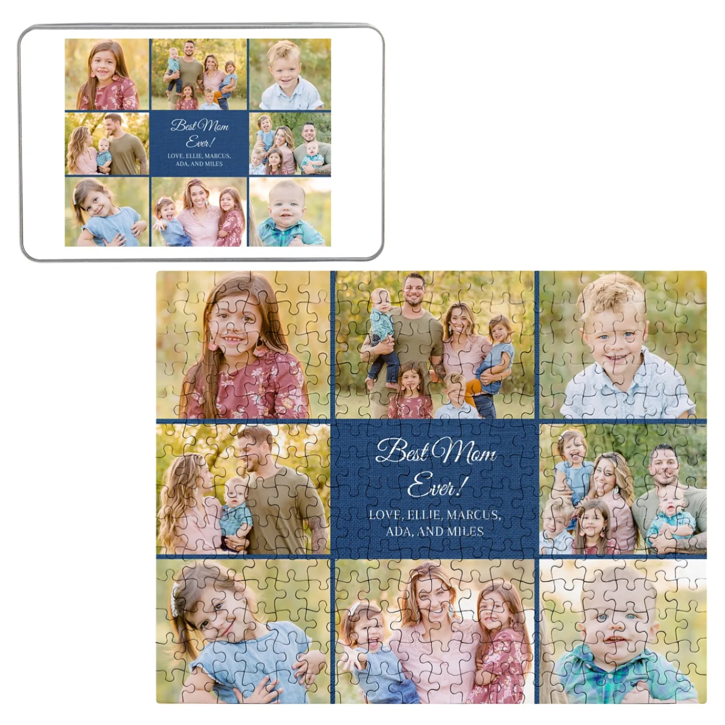 Photo Grid Puzzle
