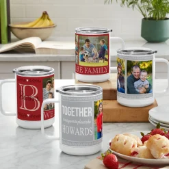 Photo Memory Collage Insulated 15 oz. Mug