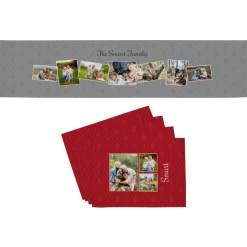 Picture It! Photo Memories Table Runner & Placemats