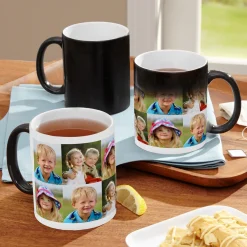Picture-Perfect Multi Photo Color Changing Mug