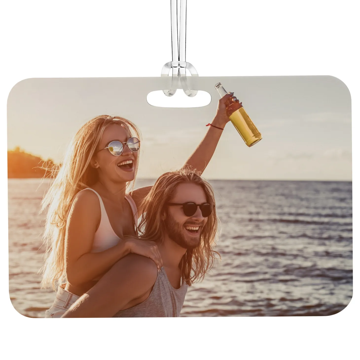 Picture-Perfect Photo Luggage Tag