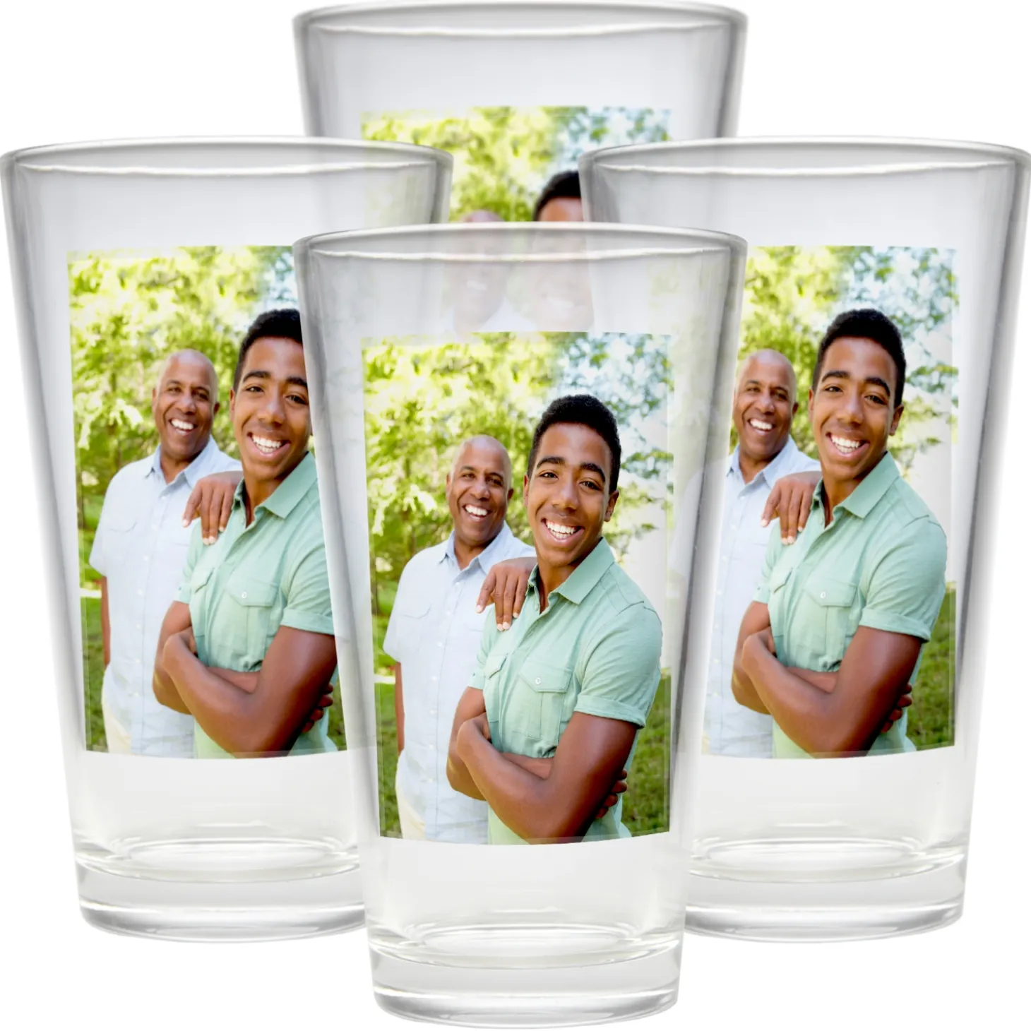 Picture-Perfect Photo Pint Beer Glass