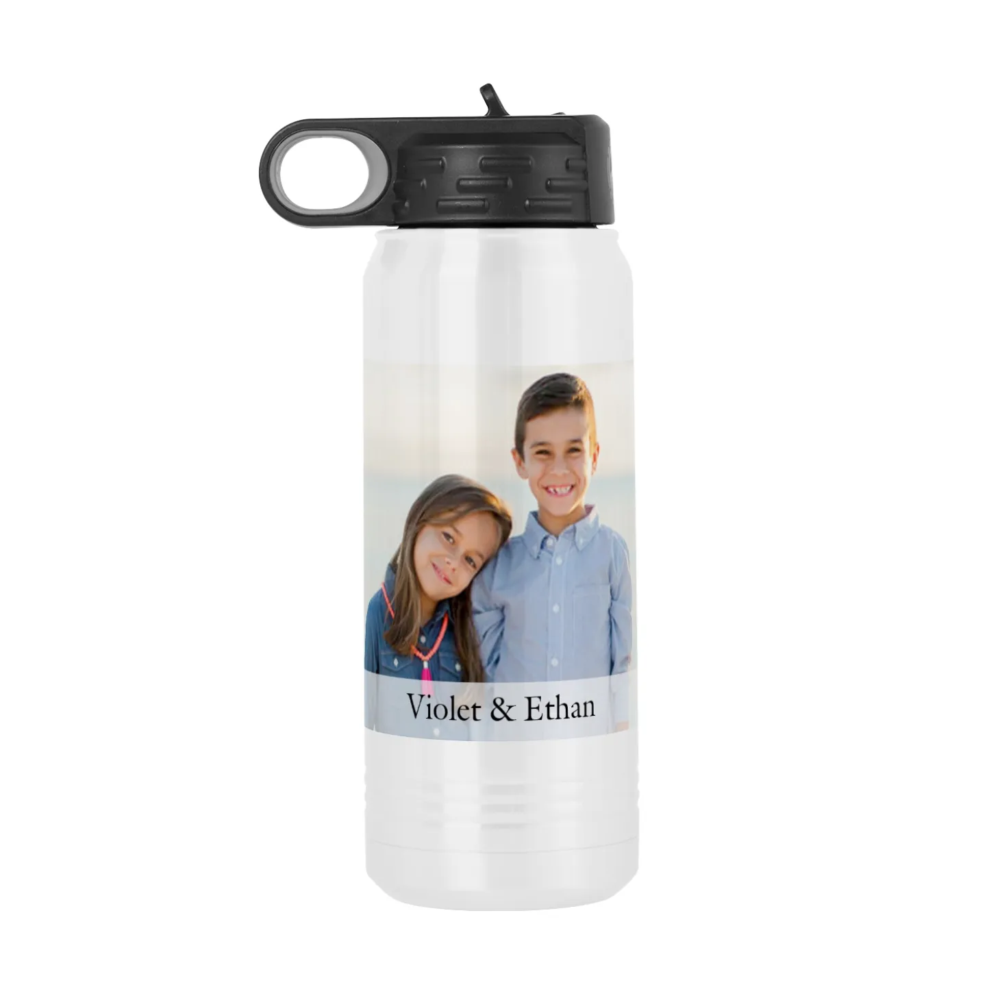 Picture-Perfect Photo Water Bottle
