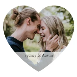 Picture-Perfect Photo Wood Heart Wall Sign