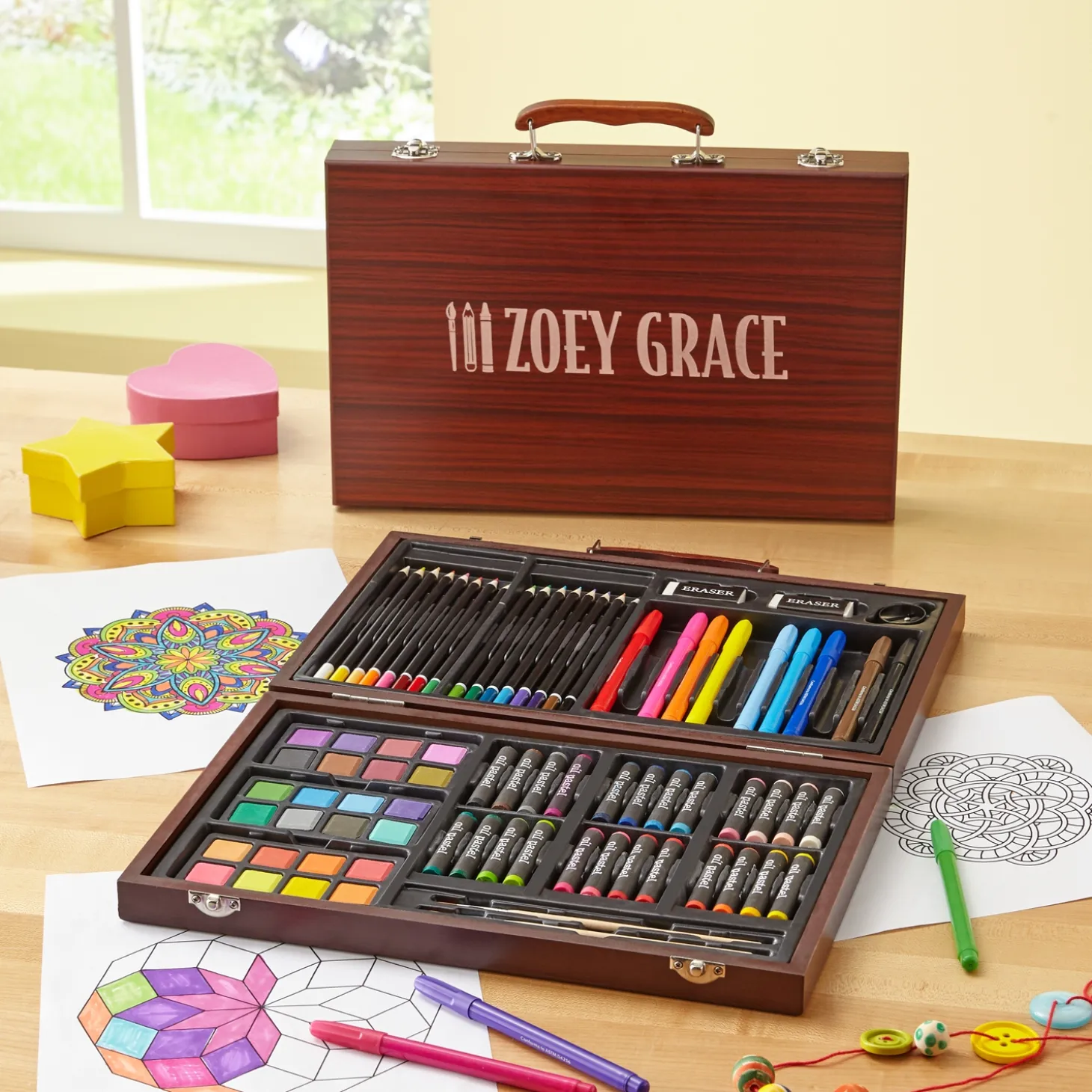 80 Piece Kids Art Set Collection