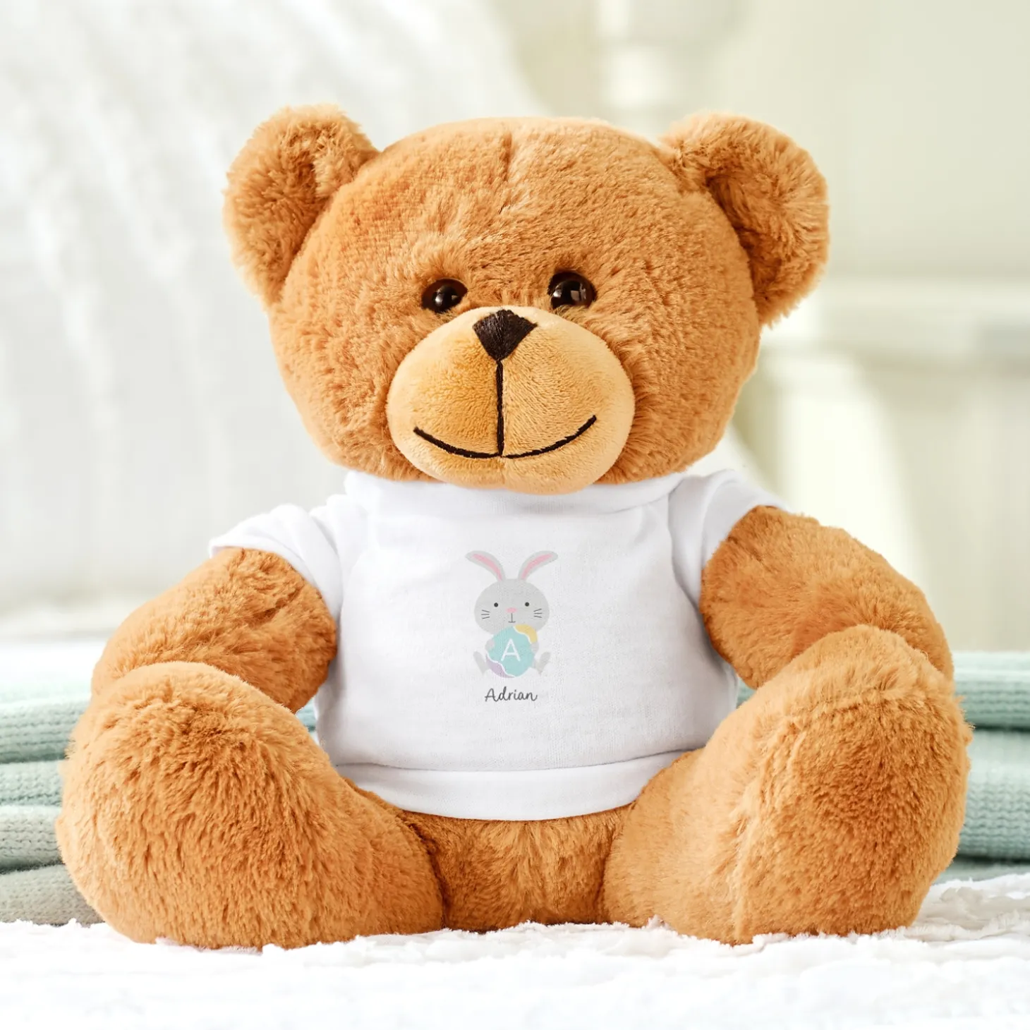 Plush Teddy Bear Gram Happy Bunny T-Shirt