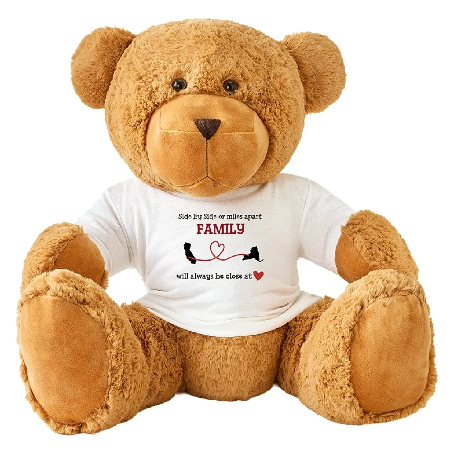 Plush Teddy Bear Gram Miles Apart T-Shirt